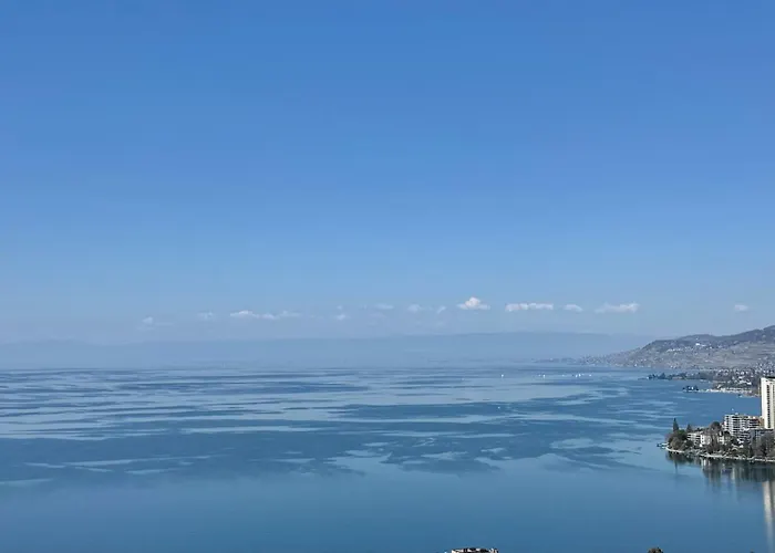 Vue Epoustouflante A Montreux Apartament Veytaux
